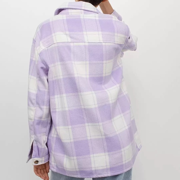 H&M Oversized Shirt Jacket - Picture 6 of 10